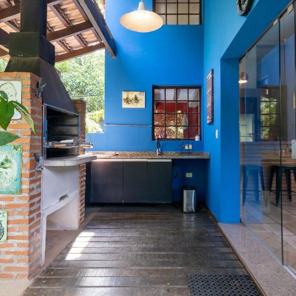 Casa espaçosa com piscina ampla e churrasqueira perto de São Paulo - Foto 5