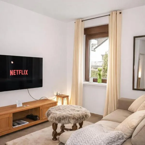 Helle geräumige 80 qm Wohnung - direkte S-Bahn Verbindung nach Frankfurt，Bruchenbrücken的飯店