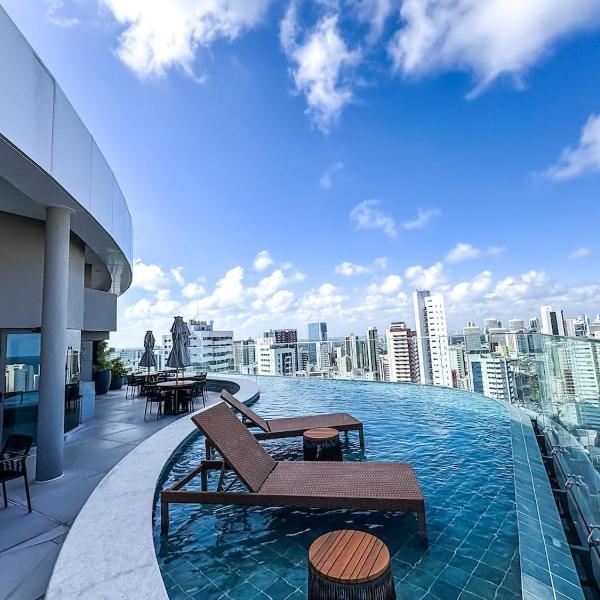 Premium flat in Boa Viagem Rooftop with pool