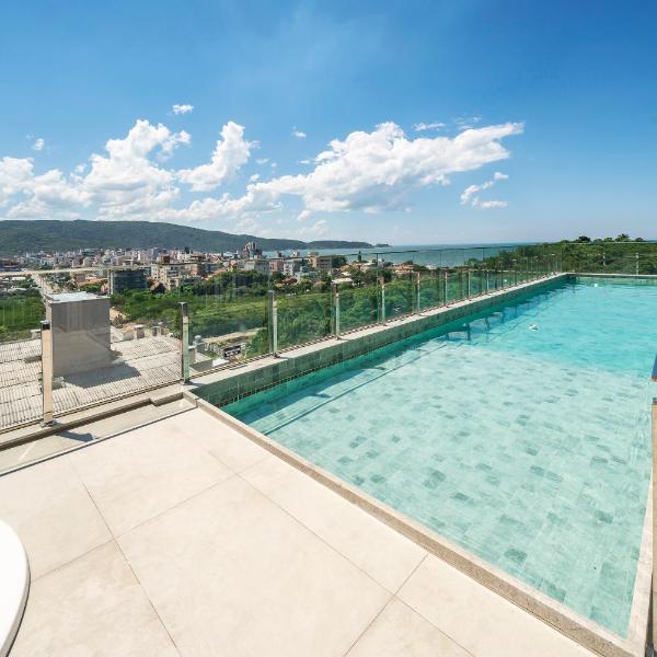 Apartamento Vista Mar, com Piscina Aquecida e Jacuzzi - Foto 4