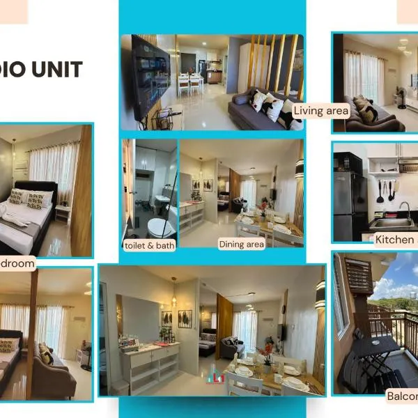 Palawan Summer Home with Balcony, FREE Gym, Parking & Pool - B1 5Topaz, hotel v destinaci Puerto Princesa