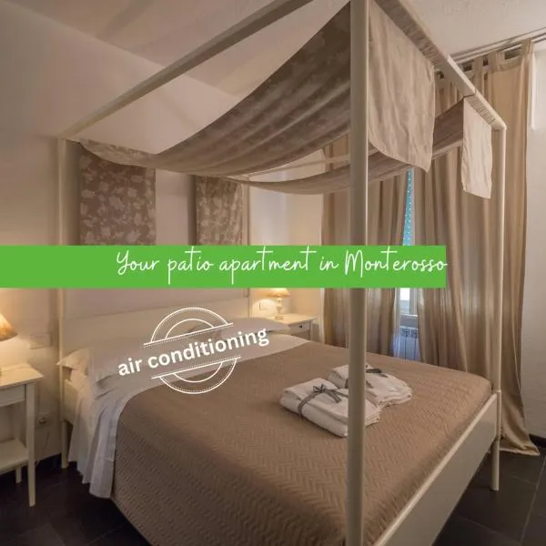 Sciacchetrà Apartment with AC & Patio, hotel v destinaci Monterosso al Mare