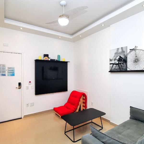 Apartamento para até 5 hóspedes na quadra da praia em Copacabana U051 - Foto 4
