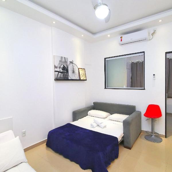 Apartamento para até 5 hóspedes na quadra da praia em Copacabana U051 - Foto 2