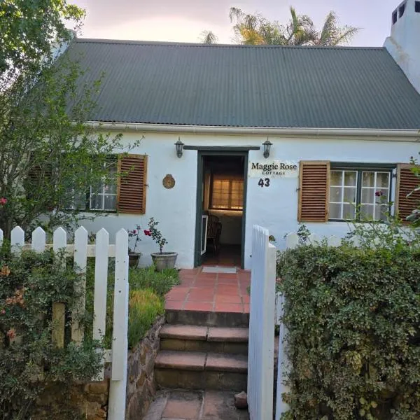 Maggie Rose Cottage Self Catering in Greyton, hotelli kohteessa Greyton