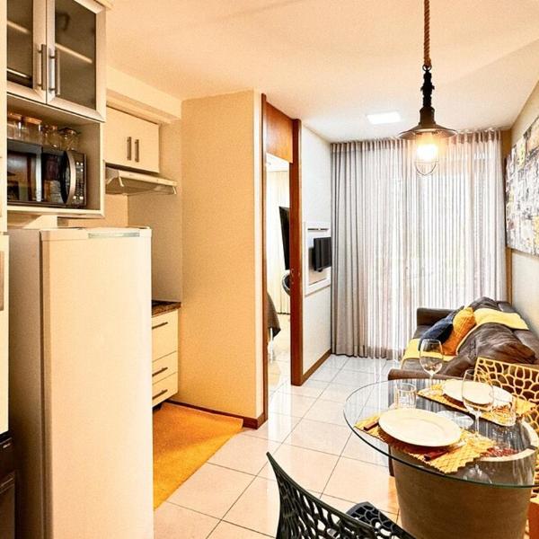 Flat beira Lago no Life Resort