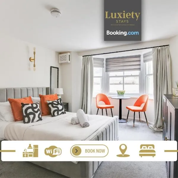 Stylish Studio By Luxiety Stays Short Lets & Serviced Accommodation Southend on sea With Smart TV, Netflix, Nr High Street, hotel v destinaci Southend-on-Sea