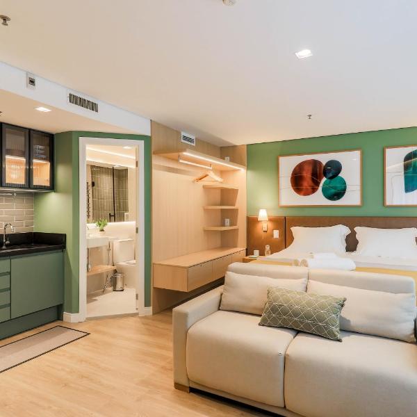 Apartamento em Hotel Vila Olímpia JK
