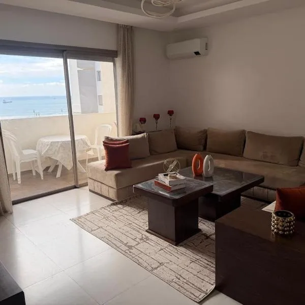 Beautiful apartment with sea view Anza, hotel i Agadir