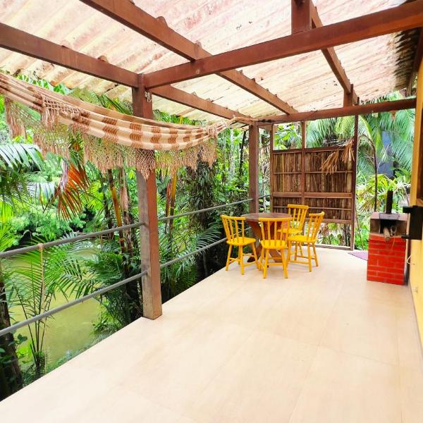 Casa de Campo c Lareira Externa, Rede e Lago - Foto 4