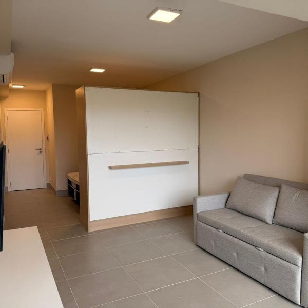 ENB 5min da Praia Jd São Lourenço Ed Canoas Studio com AC ate 5 pessoas