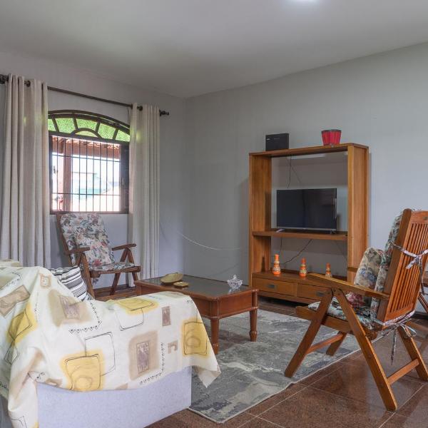 Casa Pet Friendly c Churrasqueira a 120m da Praia