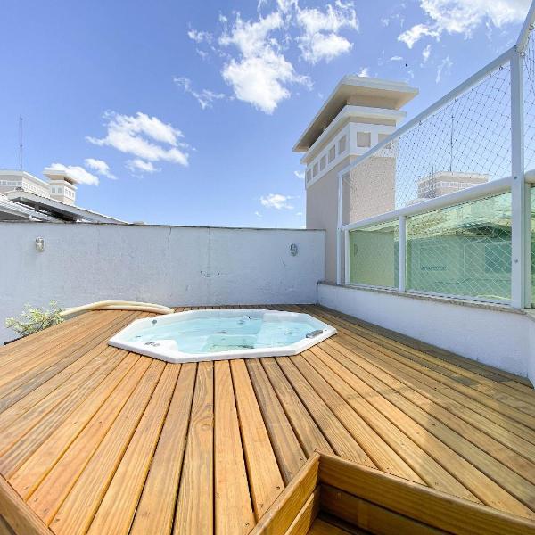 Excepcional ap com jacuzzi 2 quadra do mar - EC01J