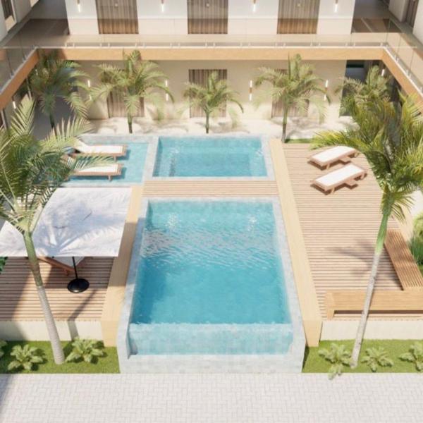 Flat em Barra Grande com piscina