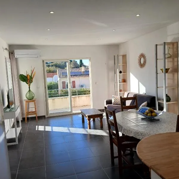 Appartement entre mer et montagne, viešbutis mieste Villelongue-dels-Monts