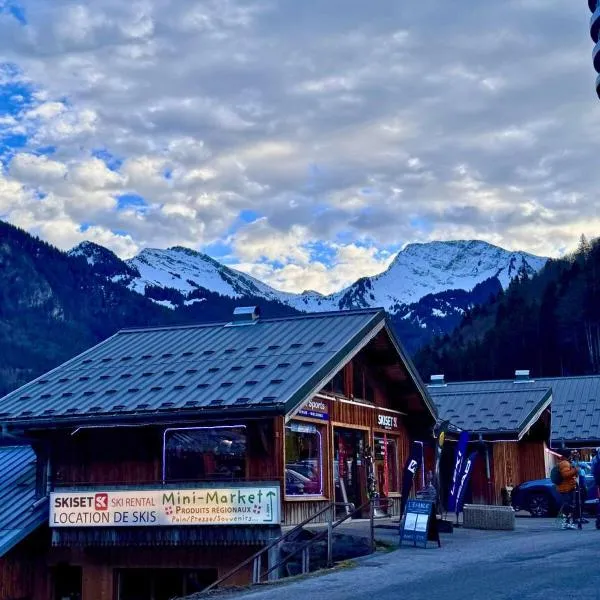 Studio au pied des pistes - Vue montagne, отель в городе Сен-Жан-д'Ольп