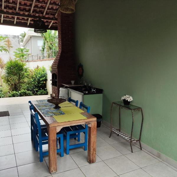 Casa na Boraceia, 100 M praia c roupas cama e banho - Foto 4