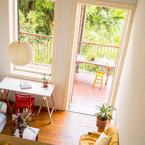 Charming apartment with views of the garden