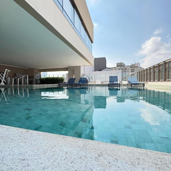 Studio Luxo com Piscina a 5min a pé do Nubank Parque-915 - Foto 4