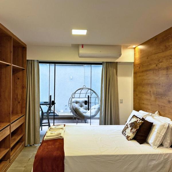 Studios alto padrão no Recreio - Cama Queen, WiFi Starlink, AC Split 24000 BTU, SmartTV - Foto 2