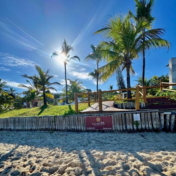 Casa TT Arraial da Ajuda - Pe na Areia Pitinga Beach - 10 pessoas