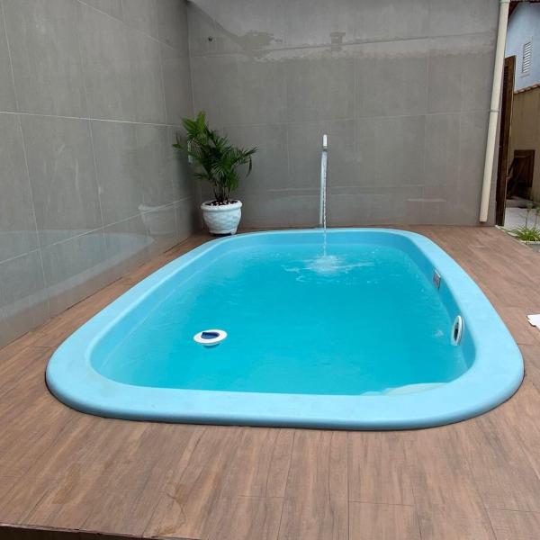 Casa com piscina em Mongaguá Próximo a Plataforma