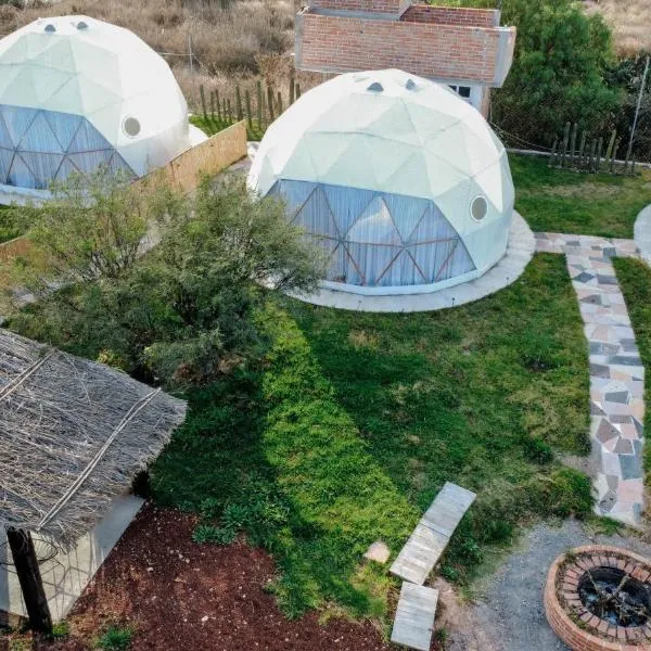 Aldea Hualtepec Glamping, hotel en Huichapan