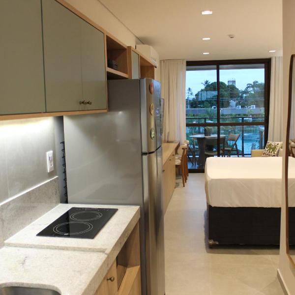 Studio Excepcional de Alto Padrão para Casal e Famílias em Porto de Galinhas - Muro Alto - Foto 3