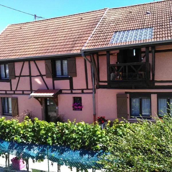 Gites & Camping on the Route des Vins, hotel i Bergheim