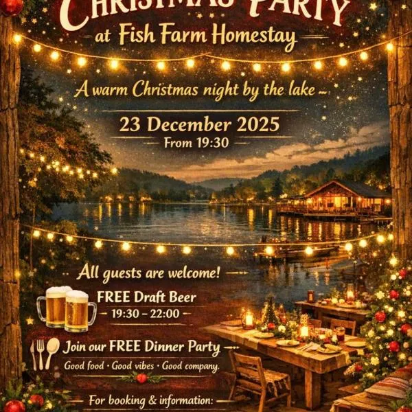 Fish Farm Homestay, hotel i Yên Bái