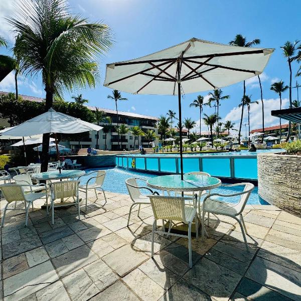 Flat c/ Vista da Piscina na Beira-Mar de Muro Alto | Marulhos F206 - By Anfitrião Legal - Foto 4