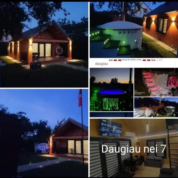 Naujai įrengtas atostogų namelis su kubilu ir pirtimi, hotel i Anykščiai