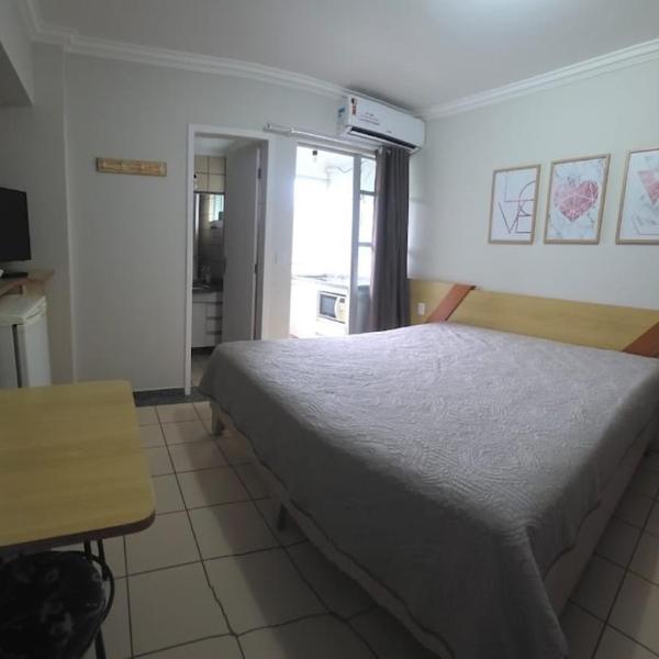Flat 9B confortável próximo ao Hot Park