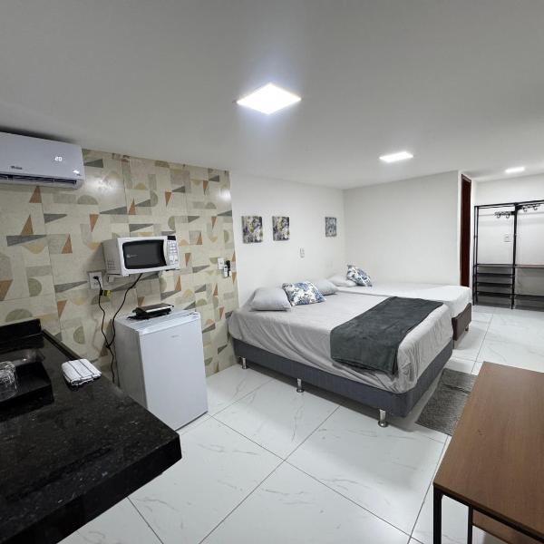 Loft 107 com Ar no bairro Muquiçaba, bem localizado para negócios e fácil acesso para todas as praias e montanhas da cidade - SEM vaga de garagem - Foto 5