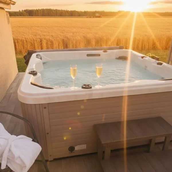 Domaine des Hirondelles - Escapade de Charme & Spa à 15min de Provins, hotel in Champcenest