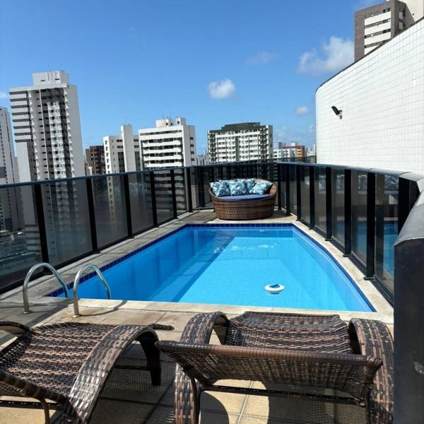Flat Rosarinho III - Confortável e Super Completo - Foto 4