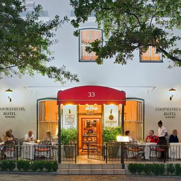 Coopmanhuijs Boutique Hotel & Spa, hótel í Stellenbosch