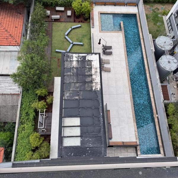 Ap Vila Olímpia com vaga e vista para Piscina - Próx Faria Lima - Foto 4