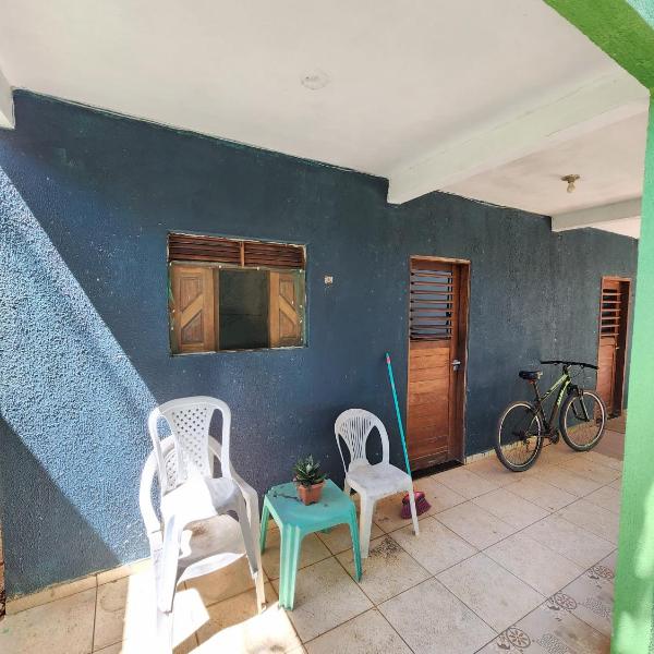Portão cinza claro