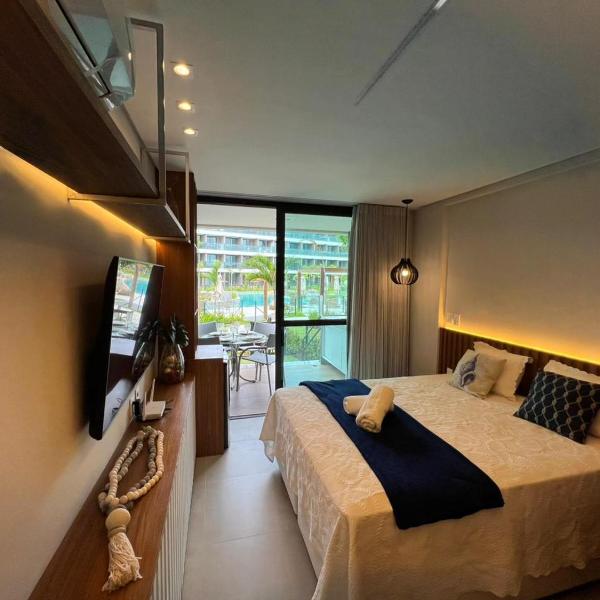 Studio de Luxo com Jardim Privativo 150m da praia - Foto 2