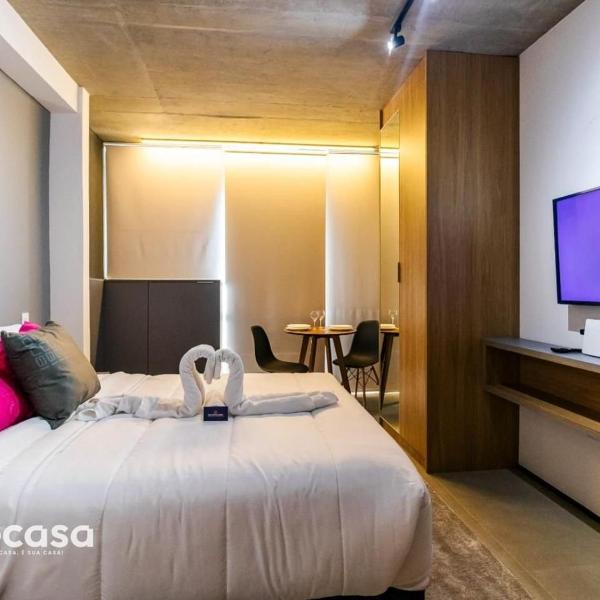 Studio Premium com Ar, Wi-Fi - perto da Paulista