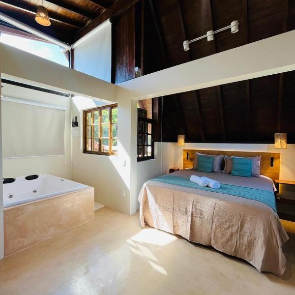 Studio Na Natureza Com Hidro - Baoba Suites