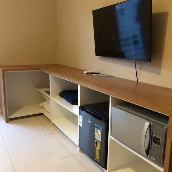 Suite com Varanda Vista Serra Prox Sesc Bertioga Ar WiFi 02 - Foto 4