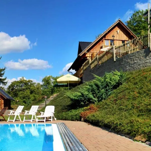 Ranch Bystrá, hotel a Bystrá nad Jizerou