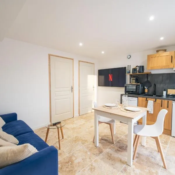 T2 cosy, 4 pers, Parking XXL & Netflix, Nature & Verdon, hotel i Vinon-sur-Verdon