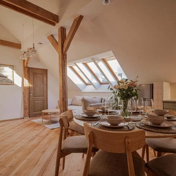 Spacious & Sunny Loft in Prestigious Quiet Centre, hotel din Riga