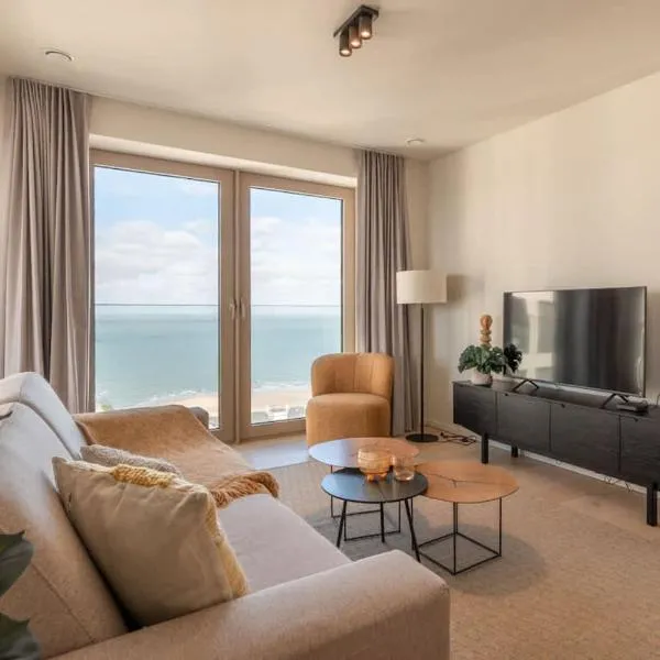 Apartment with Breathtaking Sea Views and Balcony, hotel in Oostende
