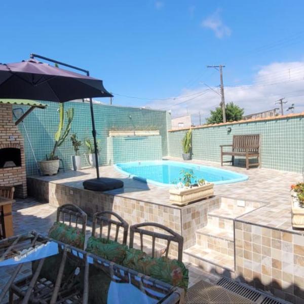 Carnaval no Centro Casa com Piscina Churrasqueira e Pet Friendly 10 pessoas