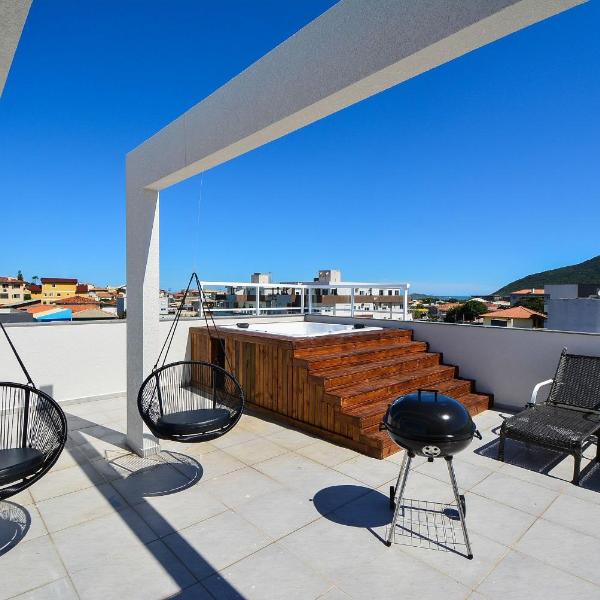 Cobertura com Jacuzzi - Praia dos Ingleses -NIN022
