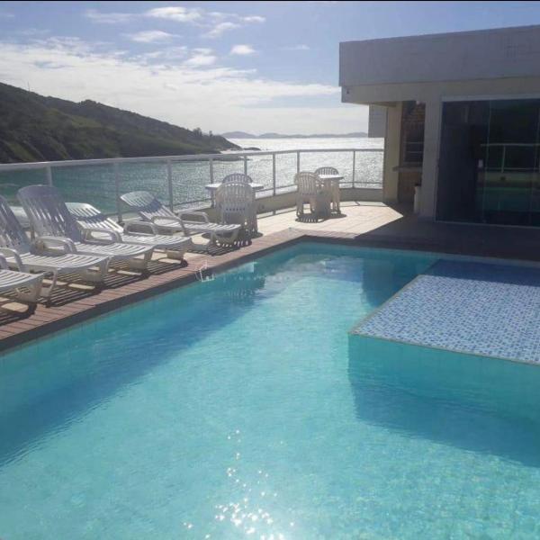 Apartamento Pé na Areia com Piscina na Prainha,Arraial do Cabo